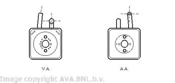 Теплообменник AVA QUALITY COOLING VW3089