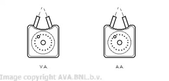 Теплообменник AVA QUALITY COOLING VW3106