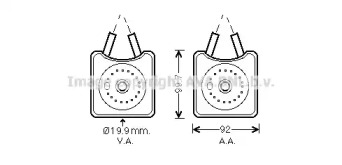 Теплообменник AVA QUALITY COOLING VW3215