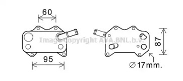 Теплообменник AVA QUALITY COOLING VW3329