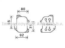 Теплообменник AVA QUALITY COOLING VW3393