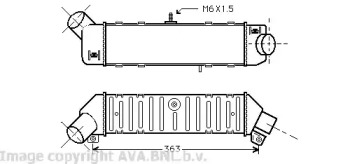 Теплообменник AVA QUALITY COOLING VW4162