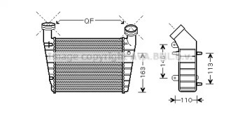 Теплообменник AVA QUALITY COOLING VW4238