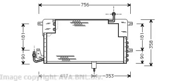 Конденсатор AVA QUALITY COOLING VW5125