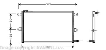 Конденсатор AVA QUALITY COOLING VW5144