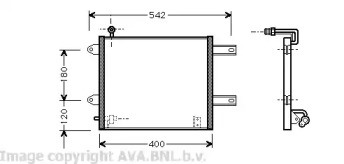 Конденсатор AVA QUALITY COOLING VW5177