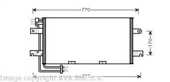 Конденсатор AVA QUALITY COOLING VW5195