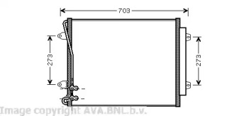 Конденсатор AVA QUALITY COOLING VW5226