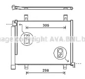 Конденсатор AVA QUALITY COOLING VW5327D