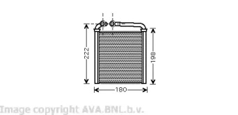 Теплообменник AVA QUALITY COOLING VW6256