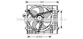 Вентилятор AVA QUALITY COOLING VW7506