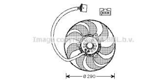 Вентилятор AVA QUALITY COOLING VW7522