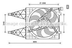 Вентилятор AVA QUALITY COOLING VW7532