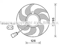 Вентилятор AVA QUALITY COOLING VW7536