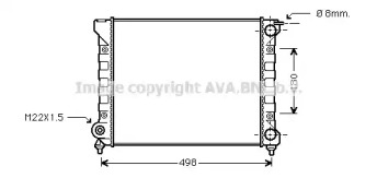 Теплообменник AVA QUALITY COOLING VWA2047