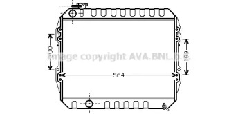 Теплообменник AVA QUALITY COOLING VWA2088