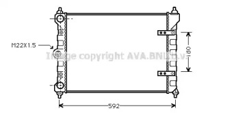 Теплообменник AVA QUALITY COOLING VWA2095