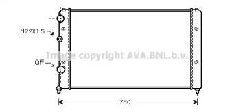 Теплообменник AVA QUALITY COOLING VWA2122