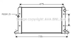 Теплообменник AVA QUALITY COOLING VWA2160