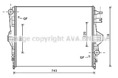 Теплообменник AVA QUALITY COOLING VWA2316