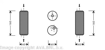 Осушитель AVA QUALITY COOLING VWD014