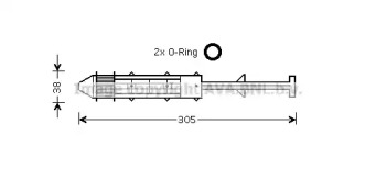 Осушитель AVA QUALITY COOLING VWD075