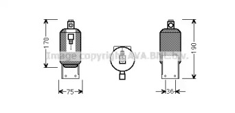 Осушитель AVA QUALITY COOLING VWD292