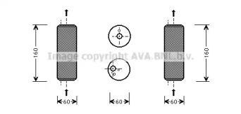 Осушитель AVA QUALITY COOLING VWD293