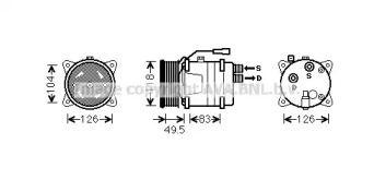 Компрессор AVA QUALITY COOLING VWK303