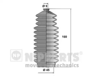 Комплект пыльника NIPPARTS J2841000