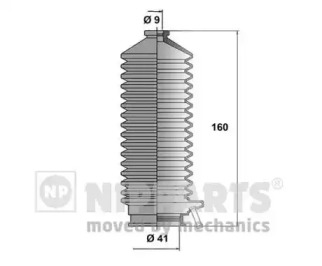 Комплект пыльника NIPPARTS J2841003