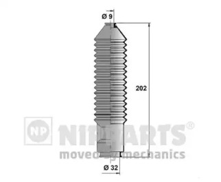 Комплект пыльника NIPPARTS J2841004