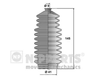 Комплект пыльника NIPPARTS J2841009