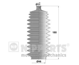 Комплект пыльника NIPPARTS J2841011