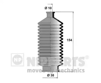 Комплект пыльника NIPPARTS J2846000