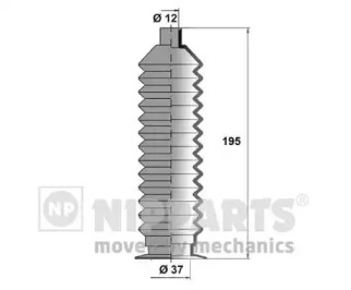 Комплект пыльника NIPPARTS J2847003