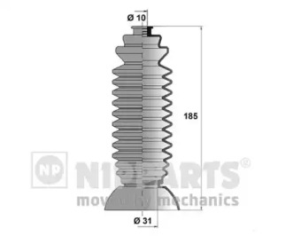 Комплект пыльника NIPPARTS J2847005