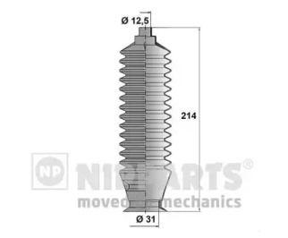 Комплект пыльника NIPPARTS J2851003