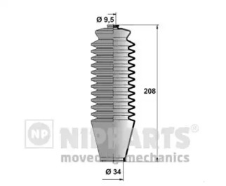 Комплект пыльника NIPPARTS J2852004