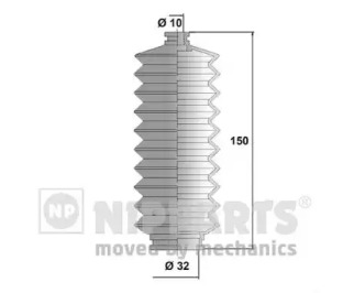 Комплект пыльника NIPPARTS J2856000