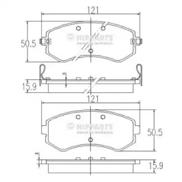  NIPPARTS J3601060