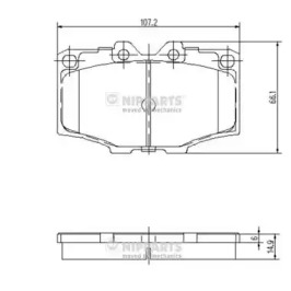  NIPPARTS J3602036