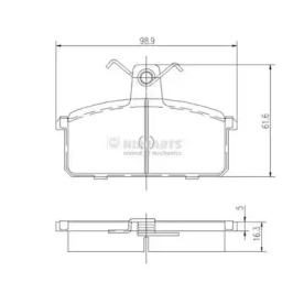  NIPPARTS J3608008