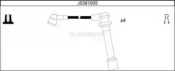 Комплект электропроводки NIPPARTS J5381005