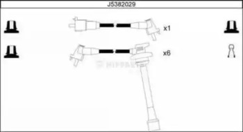 Комплект электропроводки NIPPARTS J5382029