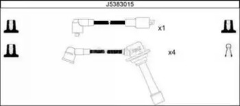 Комплект электропроводки NIPPARTS J5383015