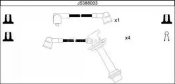 Комплект электропроводки NIPPARTS J5388003