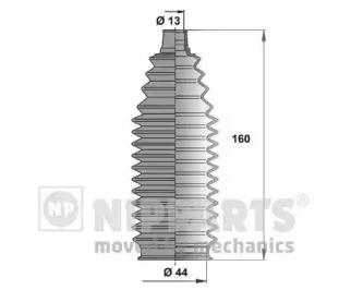 Комплект пыльника NIPPARTS N2842040