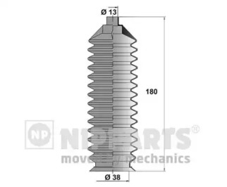 Комплект пыльника NIPPARTS N2843023