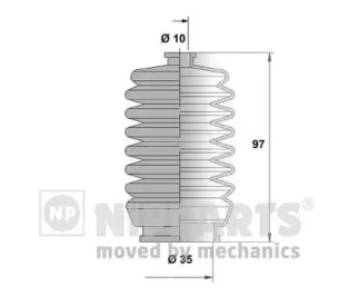 Комплект пыльника NIPPARTS N2846012